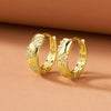 Geometric Metal Hoop Earrings for Women Gold Color/Silver Color Lady's Ear Earrings Daily Wear Versatile Jewelry - Image 11