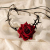 1PC Ladies' Gothic Style Rose Thorn Necklaces, Halloween Party Carnival Accessories, Multi-functional and Versatile Styles - Image 8