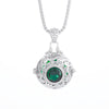 Vintage Round Big Locket Pendant Necklace for Women Men Jewelry Necklace Nice Gift - Image 5
