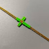 Hand-Woven Macrame Cross Bracelet Adjustable Bohemian Style Jewelry for Women Girls - Image 40