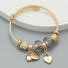 Multi Element Stainless Steel Circle Panjiadora Beaded Love Bracelet Suitable for Women's Dating, Daily Holiday Gifts - Image 16