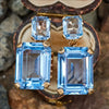 1 Pair and Minimalist Style Inlaid with Cubic Zirconia Drop Hook Earrings Jewelry Gift - Image 1