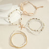 7 Pcs Stackable Starfish Pendant Bracelet Set with Mini Seed Beads Handcrafted Beach Jewelry for Women - Image 4