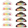 10 Pcs Mixed Loading My Social Battery Pin Facial Expression Badge For Women Mood Conversion Brooch Back-to-School Season - Image 1