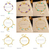 316L Stainless Steel Sea Shell Starfish Pearl Ocean Series Anklets For Women Foot Chains Anti-Rust Jewelry Gift - Image 3