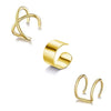 Stainless Steel Clip Earrings for Women Creative Simple C Non-Piercing Ear Clip Cuff Ear Buckle Jewelry Gift - Image 15