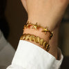 Stainless Steel Shell and Starfish Cuff Bangle in Multiple Styles - Image 33