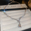 Crystal Necklace and Earring Set with Matching Pendant Details - Image 12