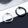 1/16 Pairs Magnetic Stud Earrings Men Stainless Steel Non-Piercing Cross Dangle Hoop Earrings Unisex CZ Magnet Clip on Earring - Image 2