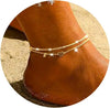 Anklet Bracelet for Women, Dainty Stainless Steel CZ Heart Charm Dainty Layer Chain Anklets for Teen Girls - Image 7