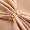 Cute Cat Dog Paw Rings for Women Stainless Steel Gold Color Animal Pet Footprint Ring Jewelry Valentine Gift - Image 2