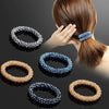 Boho Elastic Bracelets For Women Vintage Stretch Bohemian Hair Accessory Crystal Glass Beads Bracelets Party Jewelry Gift - Image 6