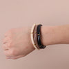 3Pcs Bohemain Acrylic Bamboo Stackable Bracelets Set for Women Marble Color Stretchy Resin Tube Beads Bracelet Bangles Jewelry - Image 7