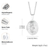 Silver Color Stainless Steel Women Locket Pendant, Openable Heart Pendant Necklaces, Life Tree Floral Collar - Image 11