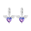 Silver Colorful Oval Gemstone Eardrops Drop Earrings Women Earrings Charm Versatile Party Jewelry Gifts - Image 27