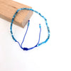 Faceted Gemstones 2-3mm Beads Hand Woven Adjustable Bracelet Lapis Lazuli Crystal Turquoise Choker Men Female Jewelry Party Gift - Image 18