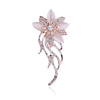 Elegant Opal Stone Flower Brooch Pins For Women Clothing Accessories Charms Rhinestone Tassel Brooches Party Jewelry Pin Gifts - Image 6