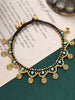 Vintage Bohemian Style Beaded Anklets for Women Ethnic Style Hand-Woven Copper& Turquoise Beads Anklet Exotic Foot Bells Jewelry - Image 6