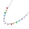Stainless Steel Multicolor Zircon Star Charm Necklace For Women Not Fading Delicate Party Jewelry Gifts - Image 11