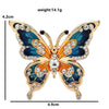 Classical Butterfly Brooches For Women Unisex 2-color Enamel Lovely Insects Party Casual Brooch Pins Gifts - Image 3