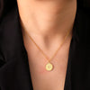 Compass Round Pendant Necklace Women Men Stainless Steel Neck Chain Hiphop North Star Sailing Travel Jewelry Gift - Image 4