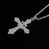 Y2K Heart Cross Pendant Necklace Pink Crystal Egirl Sweet Cool Clavicle Chain Necklaces Aesthetic Party Jewelry Gifts - Image 4
