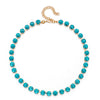 8mm Crystal Colorful Claw Setting Necklace For Women Winter Sweater Choker Accessory Diiamond Jewelry - Image 15