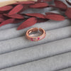 Silver Open Finger Ring Golden Clear CZ Square Droplet Geometric Punk For Women Jewelry Gift - Image 23