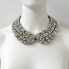 Multilayer Imitation Pearls Large Collar Choker Necklace Earrings Women Jewelry Sets Indian Statement Crystal Necklace - Image 2