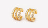 Butterfly/Star Shape No Piercings Clip Earrings For Women Single Multilayer Shine Zircon Ear Cuff Jewelry - Image 34