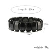 Selling Obsidian Bracelet Irregular Half Moon Beads Black Stone Bracelet Men's - Image 8