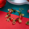 Christmas Tree Bracelet for Women Men Snowman Santa Claus Xmas Snowflake Colorful Year Festival Party Jewelry Gift - Image 14
