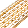 Star-Detail Chain Bracelet with Gold-Tone Finish - Image 6
