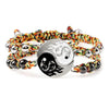 Two-Piece Braided Bracelet Set with Yin-Yang Motif - Image 21