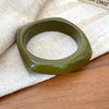 Multi-style Twisted Irregular Acrylic Bangles for Women Girl Geometric Square Wide Bracelet Couple Jewelry Accessories Gifts - Image 26