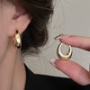 3 Piece Stainless Steel Round Star Drop Earrings Set for Women Gold Plated Dangle Earring Punk Unisex Rock Jewelry - Image 7