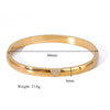 Punk Gold Color Bangles for Women Men Stainless Steel Metal Bracelets Bohemian Jewelry Accessories Gift - Image 13