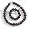 Two-Piece Acrylic Bead Necklace and Bracelet Set with Geometric Shapes - Image 26