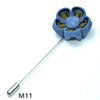 Handmade Men's Brooches Floral Lapel Pin for Men Suit Long Needle Fabric Mushroom Flower Brooch Pins for Wedding Women Jewelry - Image 14