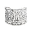 Gold/Silver Plated Alloy Carved Wide Cuff Bracelet Adjust Women's Open Cuff Bangle Gothic Ethnic Punk Style Bracelet - Image 15