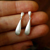 BF Club Silver Earrings For Women Simple Zircon Round Earring Jewelry Prevent Allergy Party Accessories - Image 8