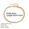 Stainless Steel Delicate Anklet for Women Gold Color Chain Anklet Bracelets on The Leg Do Not Fade Anklet Jewelry Women - Image 25