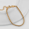 2/3/4/5/6MM Twisted Rope Chain Stainless Steel Rope Chain Bracelet 2.0mm-6.0mm Hip Hop Hand Bangle Anklet Jewelry for Woman Man - Image 4