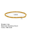 Stainless Steel Ball Bead Stretch Bracelet with 2.5 mm to 6 mm Bead Options - Image 17
