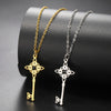 Stainless Steel Witches Knot Pendant Necklace for Women Men Celtic Cross Witch Witchy Magic Knot Jewelry Amulet Gifts - Image 1