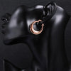 sales 3cm silver Moon hoop Earrings for Women Beautiful Creativity Crescent Gift Engagement Jewelry - Image 5