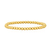 Gold Color Bracelets 2/3/4/5/6/8/10MM Ball Beads Cuff Bracelet for Women Men Charms Metal Statement Jewelry - Image 16