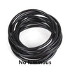 10pcs Black Silicone Bracelets Punk Rock Rubber Band Hip Hop Wristbands Elastic Hairbands Ponytail Scrunchie Bangle Accessories - Image 28