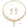 Ladies' Design, Imitation Pearl Necklace, Earrings, Jewelry Set Suitable for Weddings, Gatherings, Holidays, Gifts - Image 5