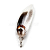 1 Pc Curved Feather Brooch Lapel Pin Handmade Groom Host Actor Wedding Party Stage Brooches Dress Suit Accessor - Image 12
